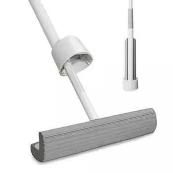 Самоотжимающаяся швабра для пола, отжимная швабра на 180 градусов с треугольным дизайном, насадка для швабры из ПВА для кухни, спальни, бытовых чистящих средств