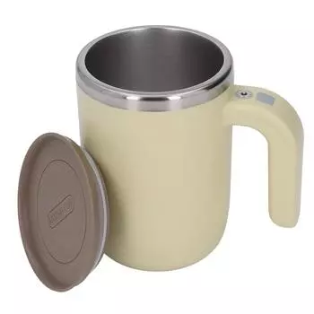 Самоперемешивающаяся кружка с магнитной зарядкой, электрическая автоматическая чашка для перемешивания из нержавеющей стали для кофе, чая H