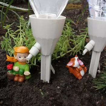 Самополивающиеся шипы для полива растений в помещении и на открытом воздухе с фигурками Принца Лиса