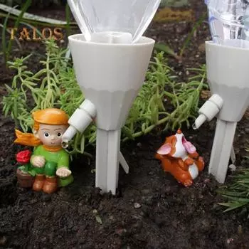 Самополивающиеся шипы для полива растений в помещении и на открытом воздухе с фигурками Принца Фокса, автоматические шипы для капельного полива для любителей садоводства Sets