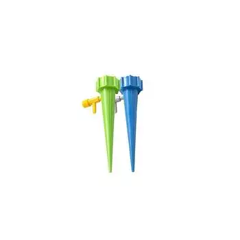 Самополивные шипы Planturbo для растений на открытом воздухе. Автоматические поливочные устройства для растений с регулируемым клапанным переключателем. Автоматический капельный полив. 2Pcs