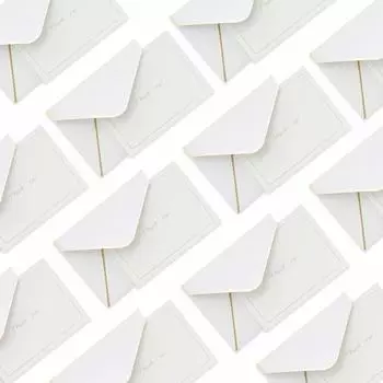 SAMORANGE Message Card Mini Envelope Благодарственная открытка Поздравительная открытка Мини-открытки с 12 мини-картинками (12 конвертов)