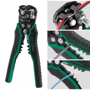 Саморегулирующийся инструмент для зачистки проводов, сверхмощный автоматический инструмент для зачистки проводов, кусачки для резки электрического кабеля, обжима