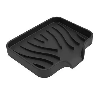 Самосливной держатель для мыла Силиконовая мыльница для кухонной раковины Подставка для губки Креативная подставка для мыла для стола для мытья Сливной стеллаж без перфорации