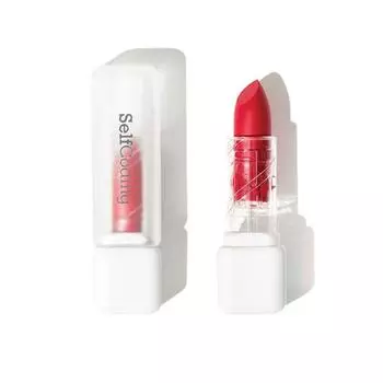 Самостоятельная кодировка: красная мягкая губная помада 3,5 г #01 Mine