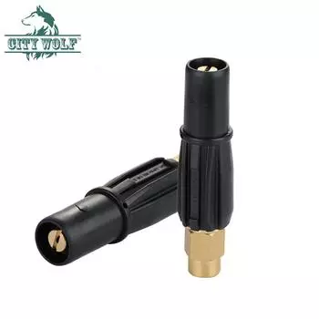 Самостоятельная мойка высокого давления для автомобиля, пенная насадка для снега, латунная насадка для распыления веерообразной формы для мойки автомобилей