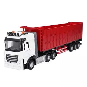 Самосвальный прицеп грузовик автомобиль тяжелый сплав встроенный музыкальный строительный самосвал игрушка для внутреннего использования