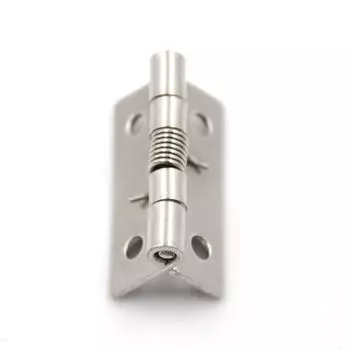 Самозакрывающаяся угловая дверная петля из нержавеющей стали длиной 2 дюйма с пружиной 1.5inch