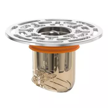 Самозакрывающийся сливной кран для пола, антизапаховый сливной кран для душа, защитный фильтр для душа, круглый антиблокировочный фильтр для пола, улавливатель волос