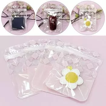 Самозапечатывающиеся пакеты для демонстрации ювелирных изделий, складная сумка с застежкой-молнией, высококачественная сумка для хранения