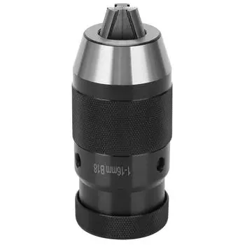 Самозатягивающийся сверлильный патрон, аппаратные средства бесключевого токарного станка, быстрорежущая сталь 1?16мм Б18