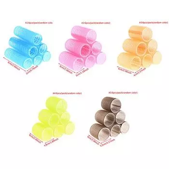 Самозажимные бигуди Cling Stick Щипцы для завивки волос Кудри Волна Стайлинг Салонный инструмент для укладки