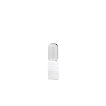 Sample Vial with Cap Powder Solid Storage Lotion Bottle Glass Test Tube Mini Refillable Bottle Round Bottom Bottle