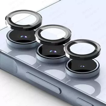 Samsang A55 чехол для задней HD-камеры защитная крышка для Samsung Galaxy A55 GalaxyA55 A 55 5G заднее стекло металлическое кольцо объектив аксессуары A55 5G&1 Set