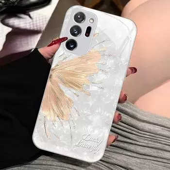 Универсальный защитный чехол Liquid Pro Lucky Butterfly для Samsung A04S A13ins A15 Gradient Note 40. Samsung A01