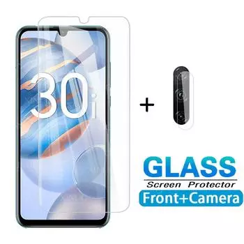 Samsung Galaxy A51 iPhone 12 Pro Max Huawei P30 Lite Honor 20s Redmi Note 9s XiaoMi Mi 10T 2 в 1 Полное покрытие из закаленного стекла Защитная пленка для экрана камеры POCOPhone M3 чёрный