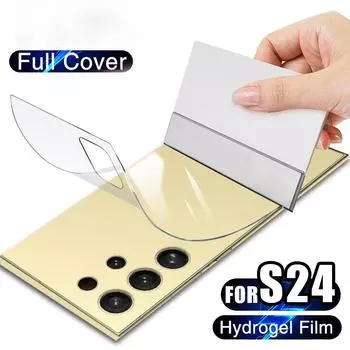 Samsung Galaxy A54 A33 A53 A73 A13 A22 A23 A32 A52 A72 A12 A15 A25 A35 A55 A24 A34 S10 S20 S21 S22 S23 S24 S25 Note 20 Ultra +Защитная пленка для заднего экрана A50