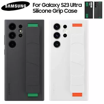 Samsung Galaxy S23 Ultra SM-S918B SM-S918B/DS силиконовый чехол-ручка противоударный чехол съемный ремешок