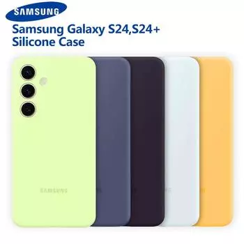 Samsung Galaxy S24 S24+ S24 Plus Силиконовый чехол Мягкий противоударный чехол для телефона