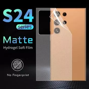 Samsung Note 20 S21 S24 S23 S22 S20 ultra s10 plus A32 A52 A72 A13 A22 A23 A73 A53 A33 A13 A14 A24 A34 A54 A15 A25 A35 A55 Матовая задняя защитная пленка для экрана Note 20