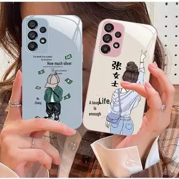 Samsung S11Plus Biye Girl Pro Boy Liquid 11 Полное покрытие Зеркало - 100 Фамилий Samsung S21 FE