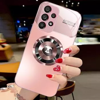 Samsung S20Plus Gradient Panda S22 — высококачественный полнофункциональный корпус из жидкого металла, отсутствие столкновений, высочайшее качество. Samsung S23 Pulse розовый