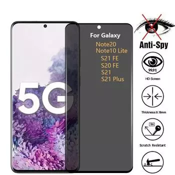 Samsung S23 S20FE S21FE M62 M53 5G полноэкранная закаленная антибликовая пленка F13