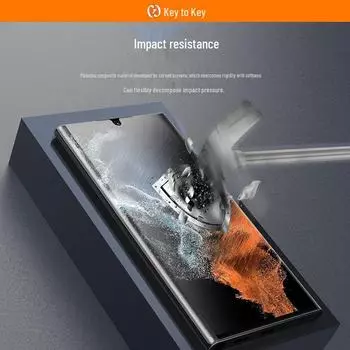 Samsung S23 Ultra/S22 Plus полноэкранный УФ-защитный TPU HD Samsung S21ultra зелёный