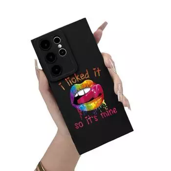 Samsung S23A55 Kiss Lip Painting Full Cover Защитный чехол для мобильного телефона Samsung A14