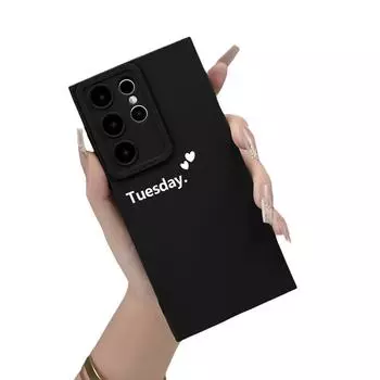 Samsung S23A55 Personalized Painted Full Lens Anti-Fall Protective Phone Case Samsung A25 чёрный