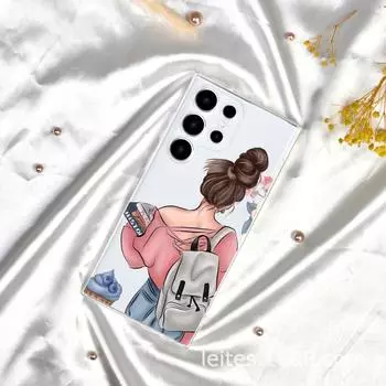 Samsung S23A55 Student Back Paint Защитный чехол от падения Samsung S20PLUS прозрачный