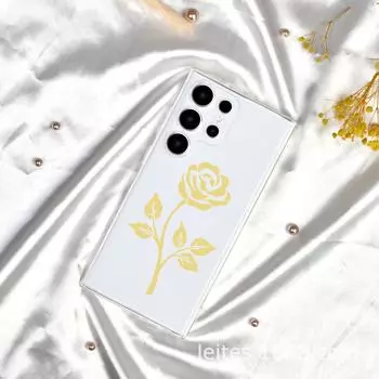 Samsung S23A55 желтый розовый окрашенный полнолинзовый защитный чехол для телефона от падения Samsung S23FE прозрачный