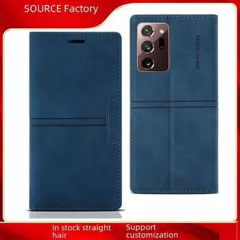 Samsung S24Ultra S23 A53 A54 Магнитный откидной чехол-подставка однотонный чехол для телефона A54 красный