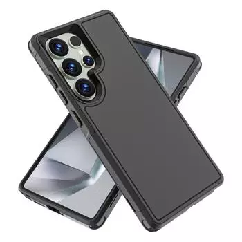 Samsung S25 S24 Anti-Sweat Fitted Case for Samsung Galaxy S25 Ultra S23 S22 Plus S24 FE 5G Best Protection Accessories for Galaxy S25 чёрный