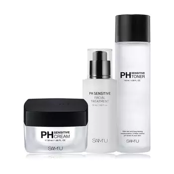 Samu Ceramide Niacinamide Hyaluronic Acid Centella Centella Lotion Beauty Serum Skin Care Set PH Cream Moisturizing Cream Face Samu Sensitive Cream