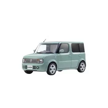 samurai 1/18 nissan cube aqua mint Finished product