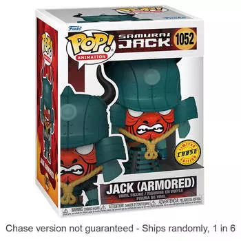Самурай Джек Джек Бронированный Поп! Vinyl Chase выходит 1 из 6