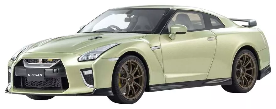 самурай Nissan Premium Edition Millennium Jade Готовый продукт KSR18057MJ 1/18 GT-R T-Spec