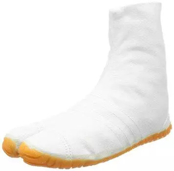 Самурайский рынок Chaussures Ninja Enfants Бег Jikatabi Importe du Japon (Белый, 22 см.)
