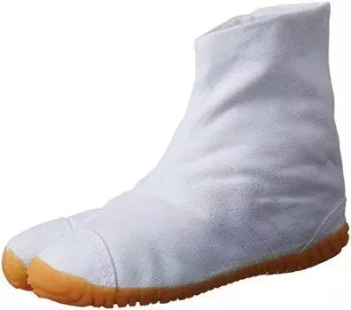 Самурайский рынок Chaussures Ninja Enfants Бег Jikatabi Importe du Japon (Белый, 18 см.)