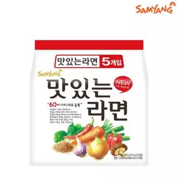 Samyang Delicious Ramen в пакете 115 г (5 пакетов)