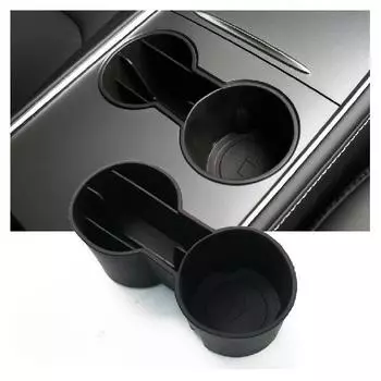 Самые продаваемые автомобильные аксессуары, двойной подстаканник для модели Tesla чёрный