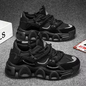 Самые продаваемые товары 2024 года, дизайнерские мужские кроссовки с платформой, повседневная китайская мужская обувь, мужская мода, противоскользящая, дышащая 39