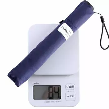 самый легкий карбоновый зонт KIZAWA Folding Folding 5th Grade Water Regular Umbrella для переноски 365 Mini Rainy Season 5 Rib 60 см [Зонт, 84 г]