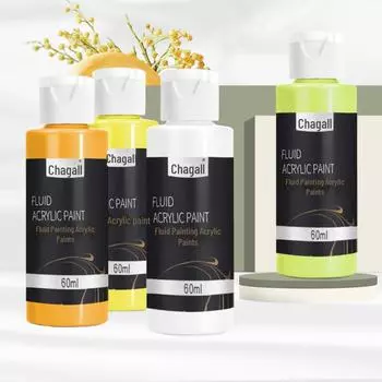 Самый продаваемый акриловый пигмент для жидкой живописи - 60 мл для создания креативных украшений своими руками 60ml