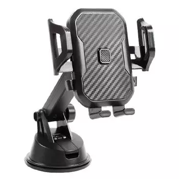 Самый продаваемый универсальный автомобильный держатель для телефона: Присоска, измерение гравитации, телескопическая конструкция Fiber air outlet bracket