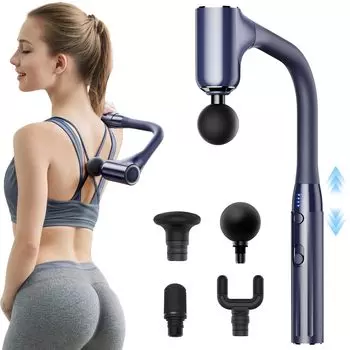 самый сильный релиз фасции по всему телу удобный мощный 10-миллиметровый пистолет-выпуск, который достигает всей задней части бесступенчатый LIHILIS фасция быстрая 4000 мАч большой