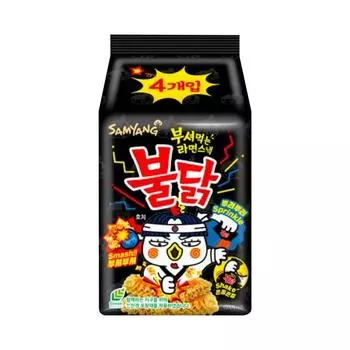 САМЫНАГ БУЛДАК Рамен Закуска 90г 1Упаковка(4 шт.) (4 варианта)