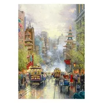 Сан-Франциско 3 (ПЛ 1335) 1000 деталей, корейские популярные пазлы