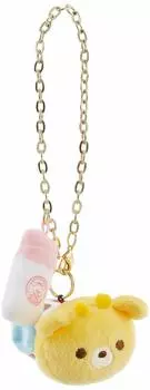 San-X Rilakkuma Chiroikoguma Wants to Grow Hanging Stuffed Toy Kumanbachi MY62901